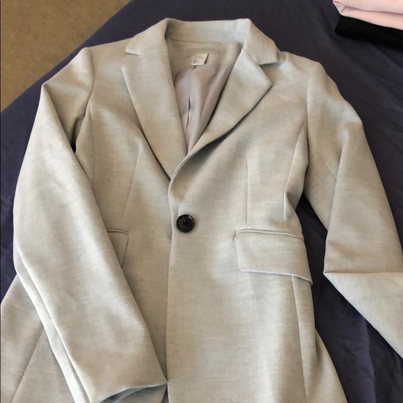 H&M Jackets & Coats Light Grey Suit Jacket Poshmark